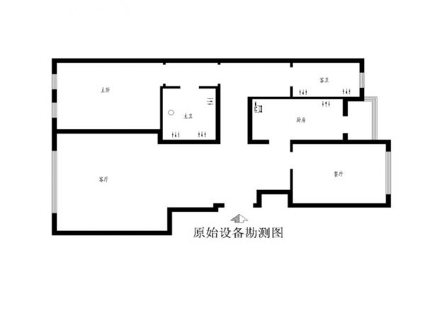 金隅翡丽铂爵郡170平美式乡村完美家装设计