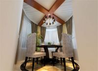 裕龙花园五区160平简欧风格完美家装效果图