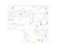 方庄6号 50平米简约装修效果图