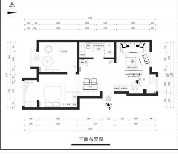 风景天下日式风85平