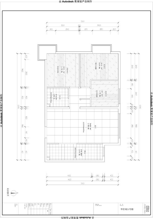 华贸城25号楼(C3)3-06,三居98平米