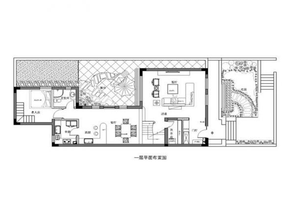 牛驼温泉孔雀城233平中式古典效果图设计