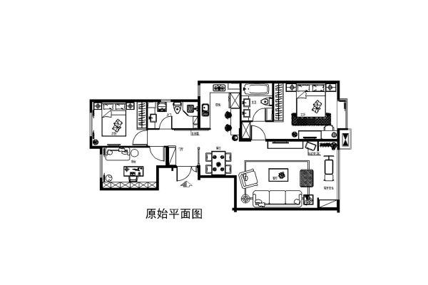 首开缇香郡120平完美家装欧式风格效果图