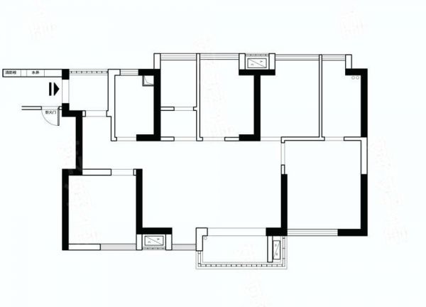 89平现代简约两居室