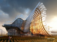 2015年米兰世博会：中国馆主体结构完工