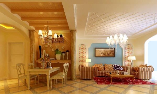 金色漫香林-二居室-88.00平米-装修设计