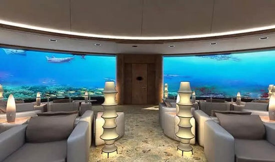震撼！一“瞥” 世界上的水下酒店
