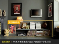 收纳装饰兼得 3个空间的强悍墙面收纳