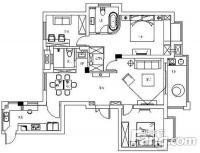 小资主妇33万装修现代简约风 爱上经典的黑白灰