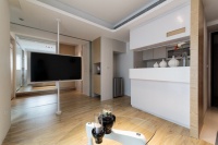 梦想改造家 43平米简约一居室这样装节约空间