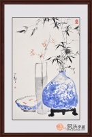 国画竹子 易从花鸟画精心推荐国画竹子作品