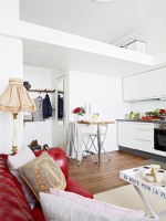 22平北欧简约风格迷人精致小窝家装案例效果图