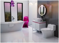 美标卫浴套间，风格绽现