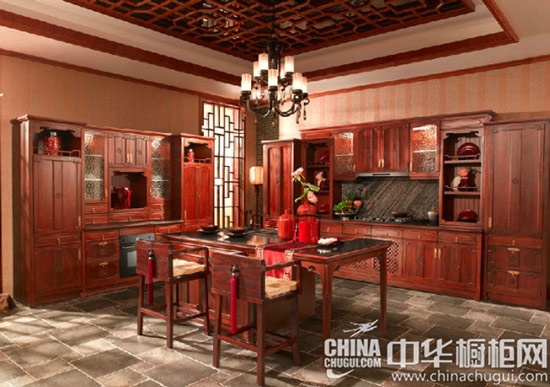 中式风格橱柜图片