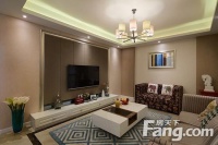 112平现代简约混搭软装 客厅装修大气时尚