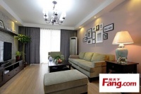 夫妻装修美式风格混搭婚房 软装搭配收纳超强