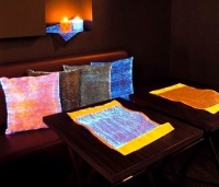 法国Lumigram公司设计了一种会发光的光纤织物