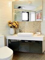 浪漫满屋单身女性一居室 米白色为主的温馨家装