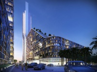 4m 建筑事务所设计伊拉克高低起伏的大型综合体