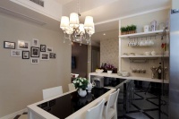 15万精心打造94平简约浪漫婚房家装案例效果图