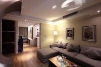 15万精心打造94平简约浪漫婚房家装案例效果图