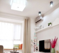 75平开放式简约一居室 甜美小清新家装设计案例