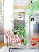 新时代68平小复式 东方灵感混搭风格家装效果图