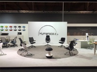 2015年米兰家具展HUMANSCALE展示工作空间
