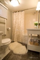 轻挽浴帘 卫浴间又见一片水月洞天