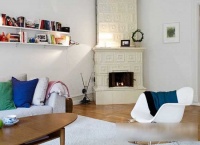 80平米家居竹木地板设计 85后新爸妈时尚美家