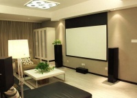 6万装85平时尚两居室 影院式客厅炫酷到无可挑剔