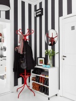 时尚明快黑白撞色小户型