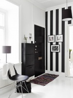 时尚明快黑白撞色小户型