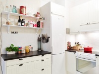 时尚明快黑白撞色小户型