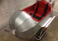 boxer cycles 的火箭货运三轮车像1930s飞机