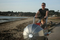 boxer cycles 的火箭货运三轮车像1930s飞机