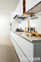 欧琳维弗蕾整体橱柜 水波纹路诠释东方式意境