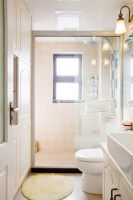 110平米美式混搭风格阳光两居室家装案例效果图