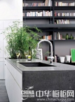 清新风走入厨房 被自然元素的橱柜设计