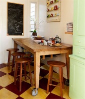 方形or圆形 餐区装饰让爱团聚