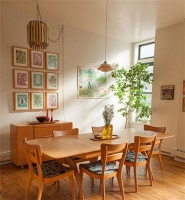 方形or圆形 餐区装饰让爱团聚