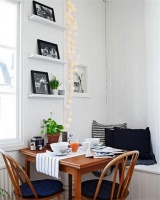 方形or圆形 餐区装饰让爱团聚