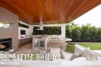 四月天春暖花开 露天厨房橱柜更能友好互动