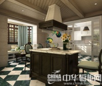 细嗅田园花草香 开放漆白色橱柜做旧甜美