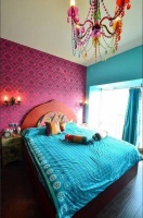 120平奢华高贵的波西米亚装修 浪漫自由的精神家园