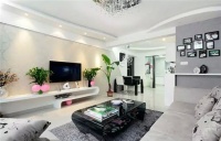 102平现代简约婚房设计 性感线条就是这么任性