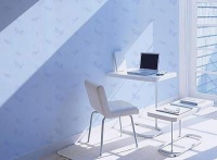 亮丽单色涂料墙面  让家回归最纯的美