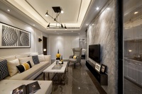 张起铭设计：都市绅士--南屿翡丽湾样板间