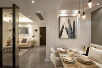 张起铭设计：都市绅士--南屿翡丽湾样板间