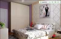 看案例选产品  1万5打造10平米简约卧室